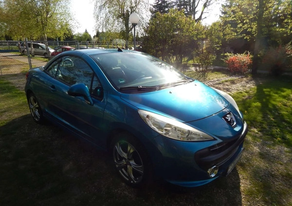 Peugeot 207 CC cena 14999 przebieg: 87000, rok produkcji 2007 z Gniezno małe 326